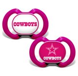 Dallas Cowboys 2 Pack Pacifiers