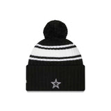 Dallas Cowboys 2022 Sideline Black Sport Knit Beanie