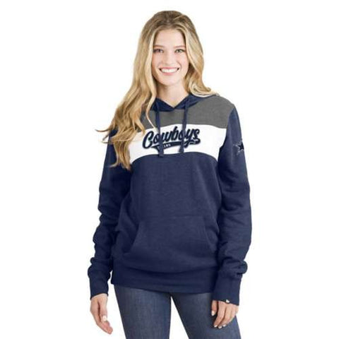 Dallas Cowboys New Era Women's Contrast Hoodie