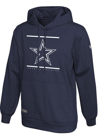 Dallas Cowboys Men's New Era Navy Split Defence Hoodie