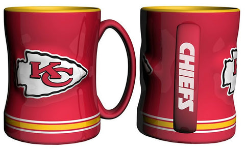 Kansas City Chiefs Sculpted Relief Mug