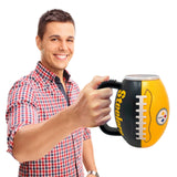 Pittsburgh Steelers 23 oz. Football Shaped Beverage Mug