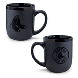 Boston Red Sox Black Matte Ceramic Mug 17 oz.