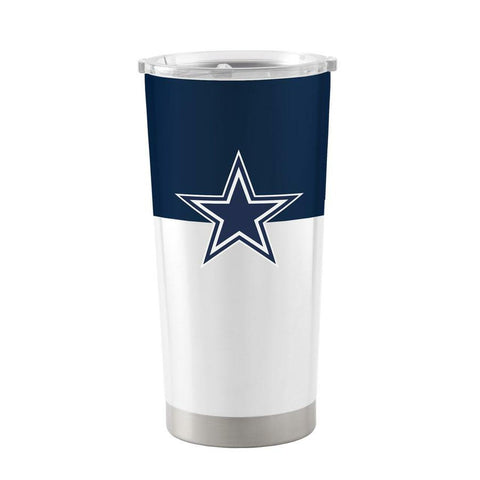 Dallas Cowboys 20oz Colorblock Stainless Steel Tumbler