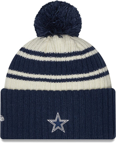 Dallas Cowboys Sideline Navy Sport Knit Beanie