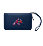 Atlanta Braves Little Earth Women's Zip Organizer Wallet