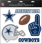 Dallas Cowboys Gel Window Clings