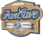 Dallas Cowboys 3D Fan Cave Sign