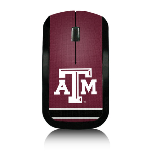 Texas A&M Aggies Stripe Wireless Mouse