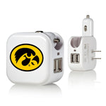 Iowa Hawkeyes Insignia 2 in 1 USB Charger