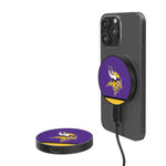 Minnesota Vikings Stripe 15-Watt Wireless Magnetic Charger-0