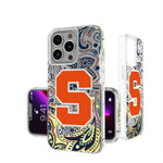 Syracuse Orange Paisley Glitter Case