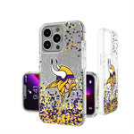 Minnesota Vikings Confetti Glitter Case