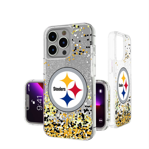 Pittsburgh Steelers Confetti Glitter Case