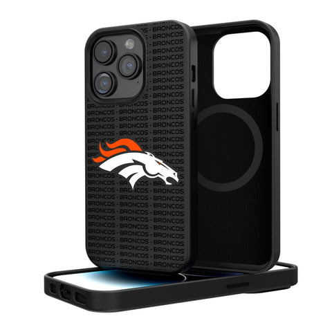 Denver Broncos Blackletter Magnetic Case