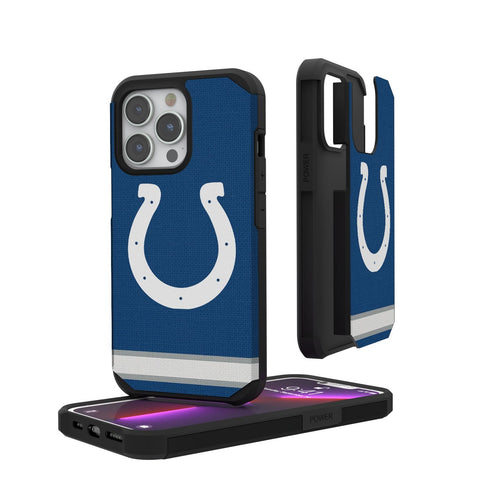 Indianapolis Colts Stripe Rugged Case