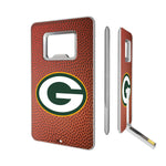 Green Bay Packers Football Credit Card USB Drive with Bottle Opener 16GB-0