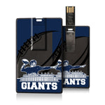 New York Giants 1960-1966 Historic Collection Passtime Credit Card USB Drive 32GB-0