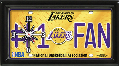 Los Angeles Lakers #1 Fan Clock