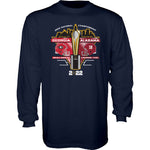 Alabama Georgia 2022 CFP National Championship Game Dueling Long Sleeve T-Shirt