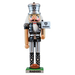 Las Vegas Raiders Painted Nutcracker