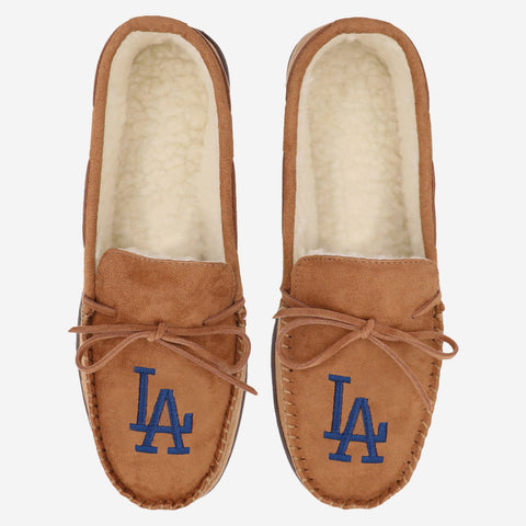 Los Angeles Dodgers Moccasin Slippers