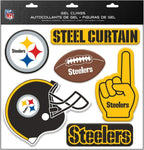 Pittsburgh Steelers Gel Window Clings