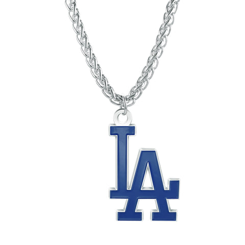 Los Angeles Dodgers Primary Team Logo Necklace