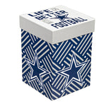 Dallas Cowboys Glass Tankard Cup, with Gift Box