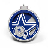 Dallas Cowboys 3D Logo Series Ornaments