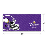 Minnesota Vikings Logo Design Desk Pad