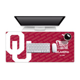 Oklahoma Sooners Logo Design Desk Pad