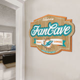 Miami Dolphins 3D Fan Cave Sign