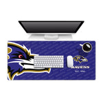 Baltimore Ravens Logo Series Desk Pad