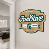 Michigan State Spartans 3D Fan Cave Sign