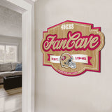 San Francisco 49ers 3D Fan Cave Sign