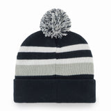 Dallas Cowboys Men's '47 Navy State Line Cuffed Knit Hat with Pom