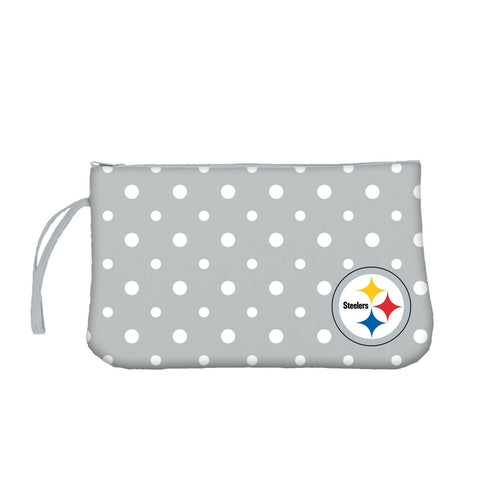 Pittsburgh Steelers Dot Wristlet