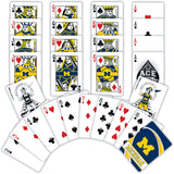 Michigan Wolverines Playing Cards